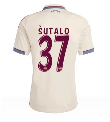 Ajax Josip Sutalo #37 Alternativní Dres 2025-26 Krátký Rukáv